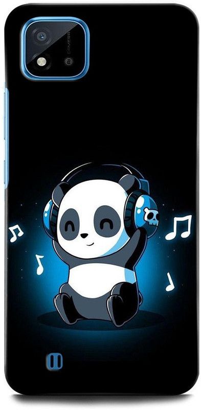 ORBIQE Back Cover for Realme C11 2021  (Black, Hard Case, Pack of: 1)