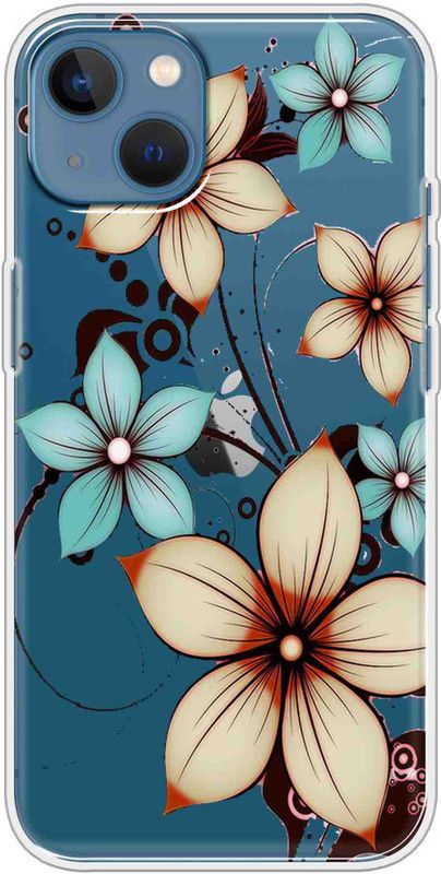 Snazzy Back Cover for apple iphone 13  (Transparent, Grip Case, Silicon, Pack of: 1)