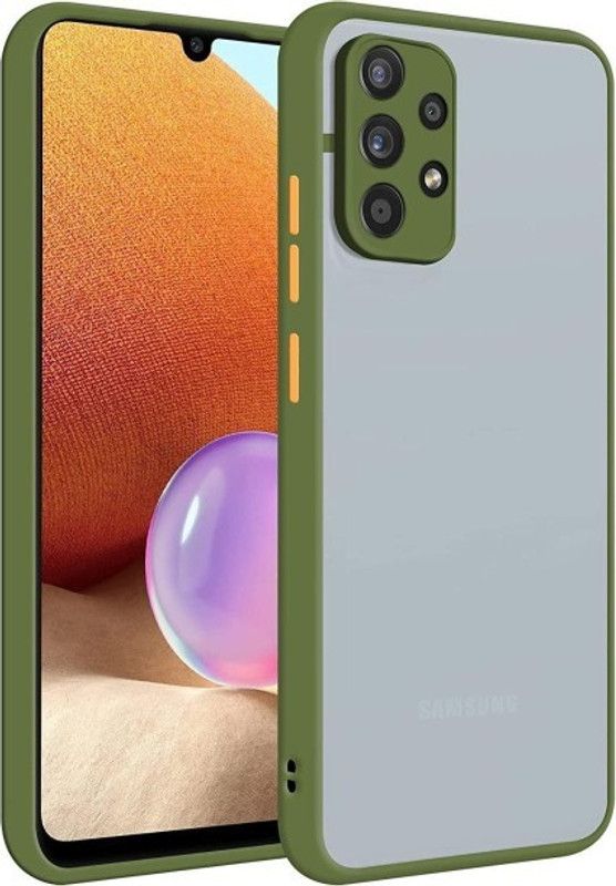cellotown Back Cover for SAMSUNG A32  (Green, Pack of: 1)