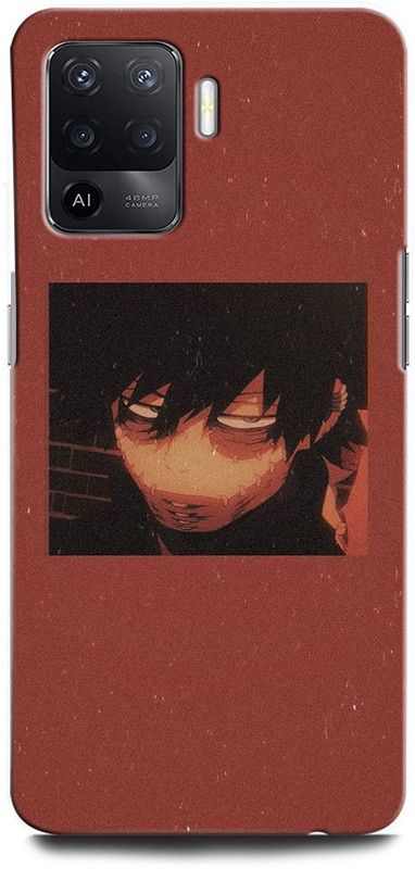 ORBIQE Back Cover for OPPO F19 Pro CPH2285 DABI FIRE, ANIME, MHA, SPARKS, VENOKU  (Multicolor, Hard Case, Pack of: 1)