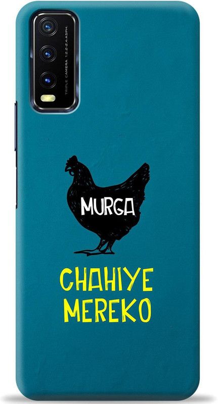 Dreamer Back Cover for Vivo Y20i  (Blue, Shock Proof, Pack of: 1)