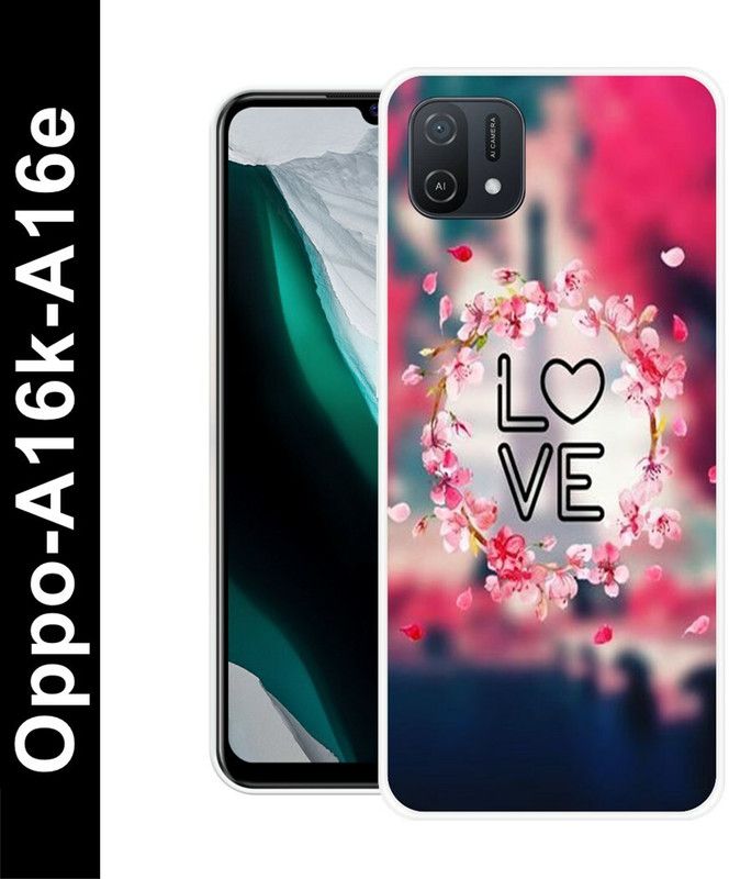 Ashini Back Cover for Oppo A16K  (Multicolor, Dual Protection, Silicon, Pack of: 1)