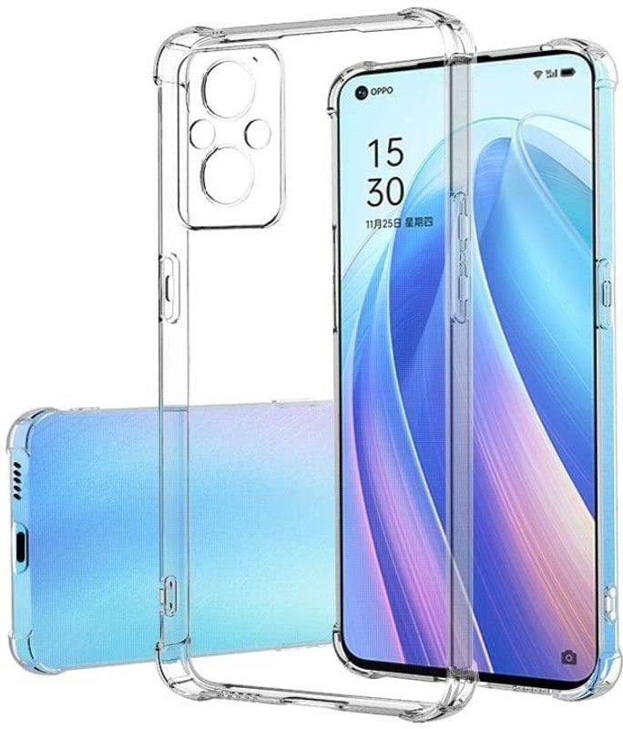 LIKEDESIGN Back Cover for Oppo F21 Pro 5G  (Transparent, Shock Proof, Silicon, Pack of: 1)