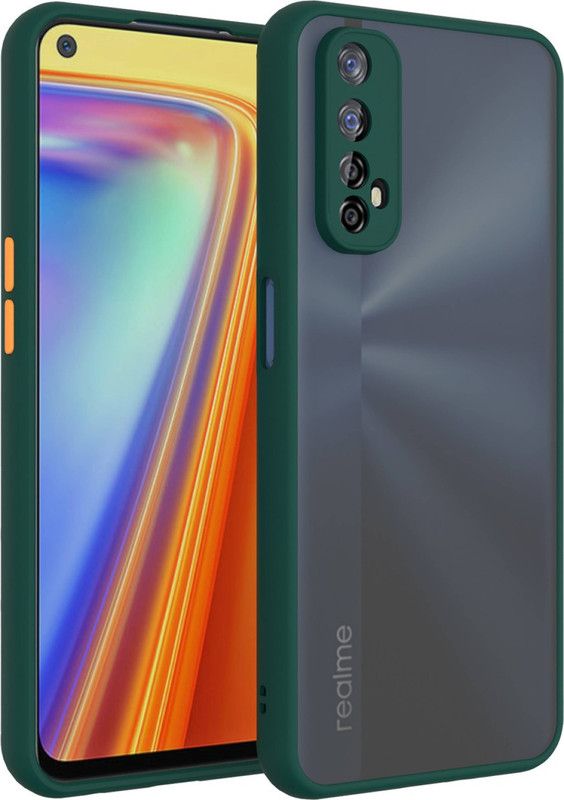 AOnes Back Cover for Realme Narzo 20 Pro  (Green, Cases with Holder, Pack of: 1)