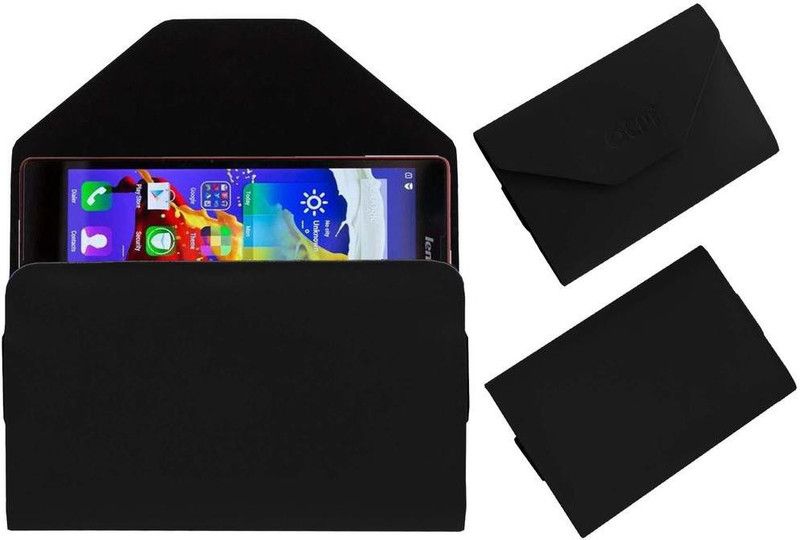 ACM Pouch for Lenovo P90  (Black, Cases with Holder, Pack of: 1)