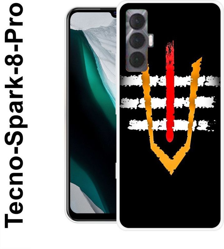SUPER CASE Back Cover for Tecno Spark 8 Pro  (Multicolor, Silicon)