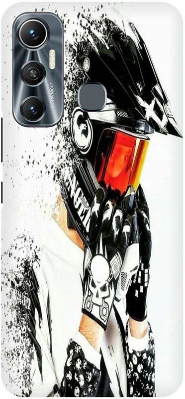 PICHKU Back Cover for INFINIX HOT 11- X662-ROYAL,ENFIELD,BULLET,KTM,BIKE,LOVER,RACER,RIDER,BOYS,ATTITUDE,RACE  (Black, Hard Case, Pack of: 1)