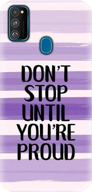 Smutty Back Cover for Samsung Galaxy M21  (Multicolor, Hard Case, Pack of: 1)