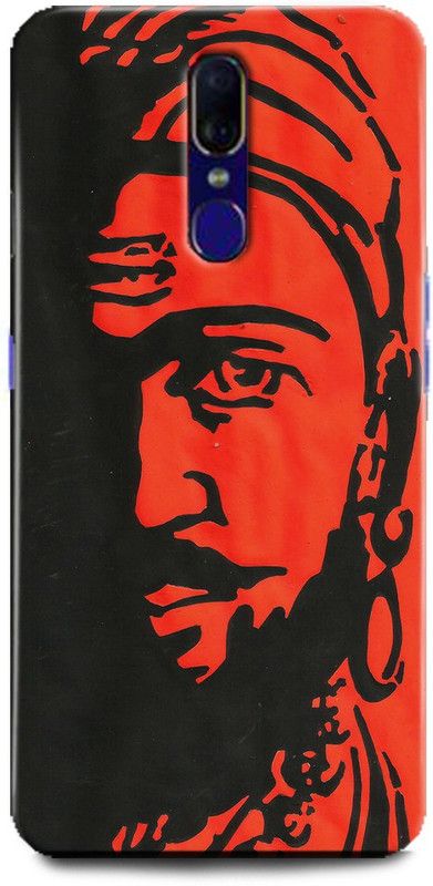 INTELLIZE Back Cover for OPPO F11  (Red, Black, Shock Proof, Pack of: 1)