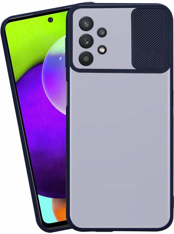 Shining Stars Bumper Case for Samsung Galaxy A32 5G  (Blue, Camera Bump Protector, Pack of: 1)
