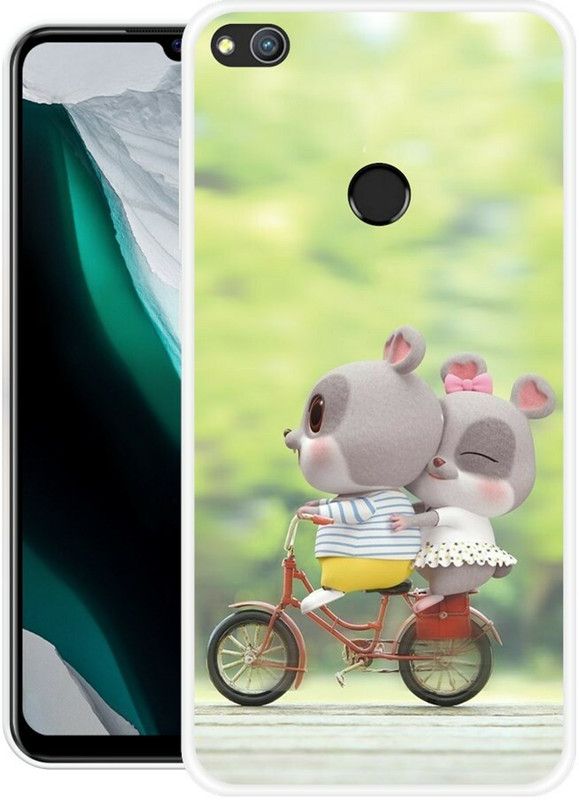 PALWALE BALAJI Back Cover for Honor 8 Lite  (Multicolor, Grip Case, Silicon)