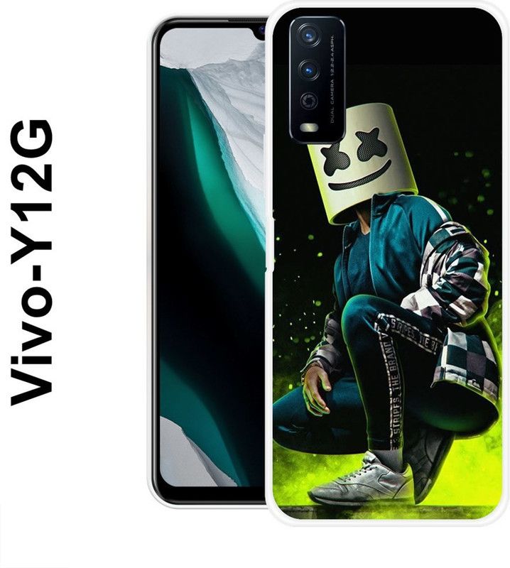 KUDI Back Cover for Vivo Y20, Vivo Y20i  (Multicolor, Grip Case, Silicon)