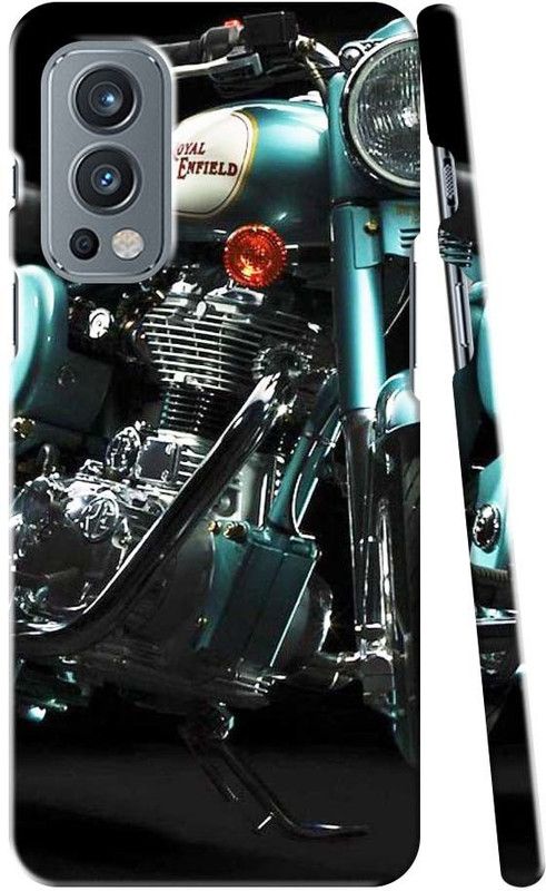 BK Creations Back Cover for One Plus Nord 2  (Black, Hard Case, Pack of: 1)