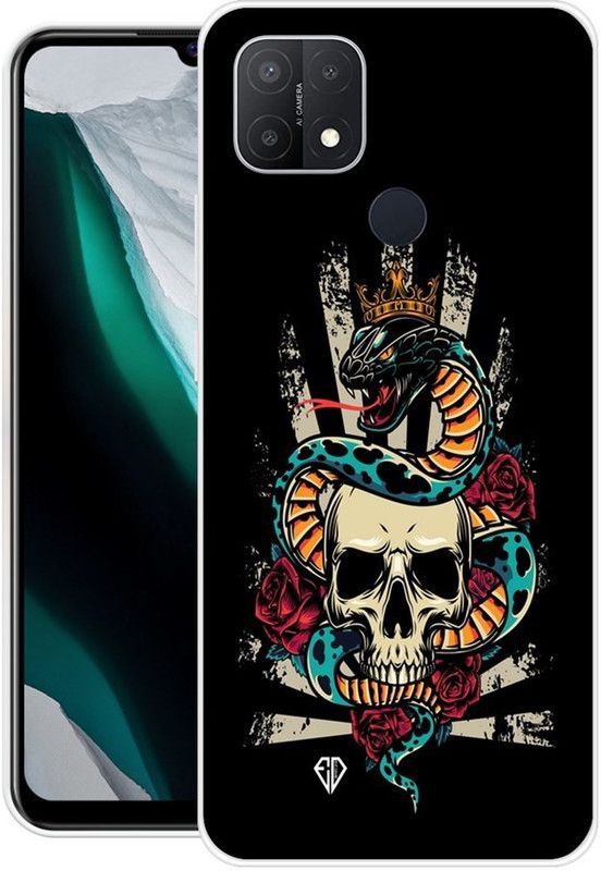 Vaultart Back Cover for Oppo A15, Oppo A15s  (Multicolor, Dual Protection, Silicon)