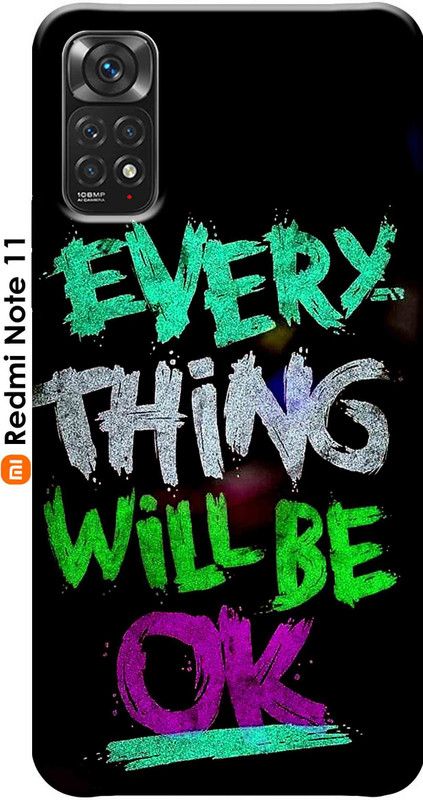Burdak Back Cover for Redmi Note 11 2759  (Multicolor, Grip Case, Silicon, Pack of: 1)