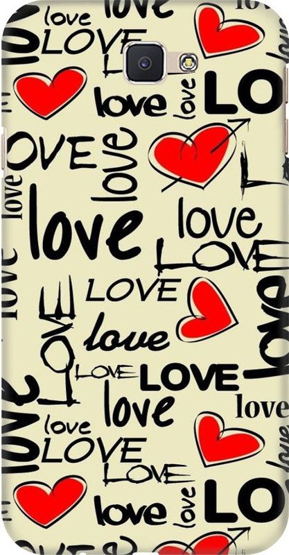 Coberta Case Back Cover for Samsung Galaxy ON NXT Back Cover love symbol Design Back Case For Samsung Galaxy ON NXT By Coberta  (Multicolor, Pack of: 1)