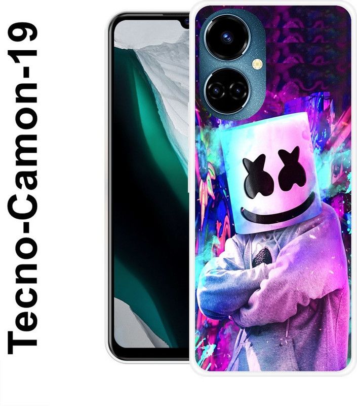 JATLAND Back Cover for Tecno Camon 19  (Multicolor, Silicon)