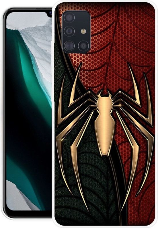 MUSKAY Back Cover for Samsung Galaxy A71  (Multicolor, Grip Case, Silicon)