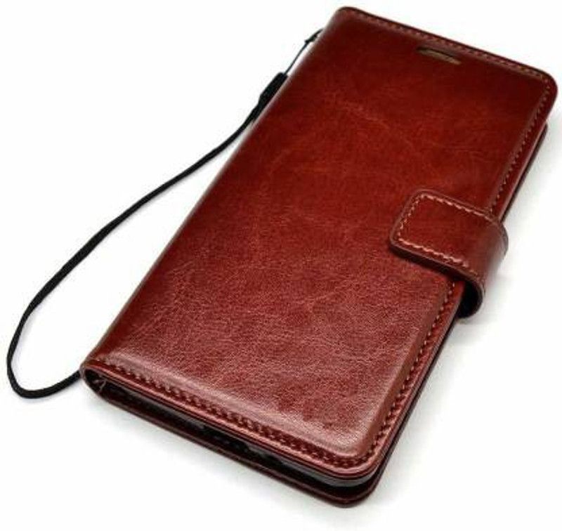 CELL WEAR Flip Cover for Vivo V11 Pro  (Brown, Shock Proof, Pack of: 1)