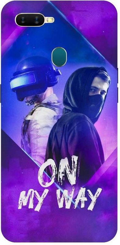 URCHIN Back Cover for Oppo A7 Alan walker, EDM DJ, Faded, Singer, DJ, EDM, Cool, Pubg, on my way  (Multicolor, Shock Proof, Pack of: 1)