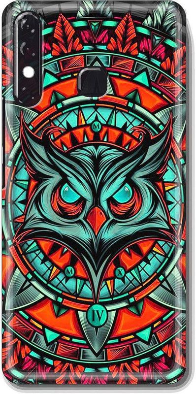 Flipkart SmartBuy Back Cover for Infinix Hot 8  (Red, Blue, Pack of: 1)