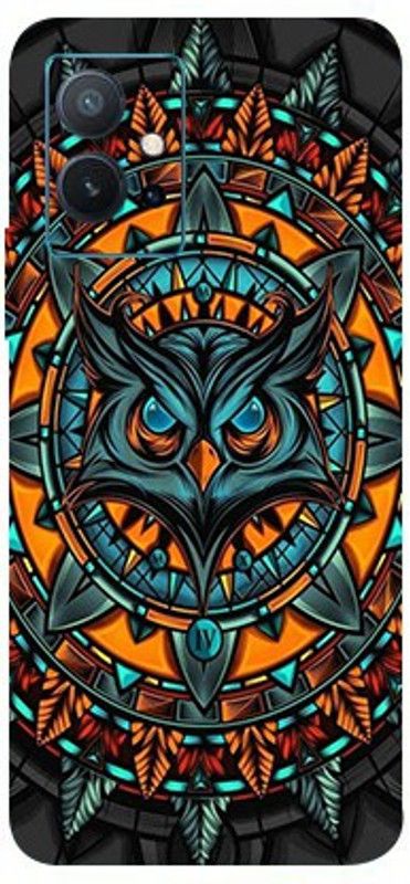 AsSkin Vivo T1 5G, vivo t1 5g Mobile Skin  (Ultra Super Mighty Owl Skin With High Gloss Finish).)