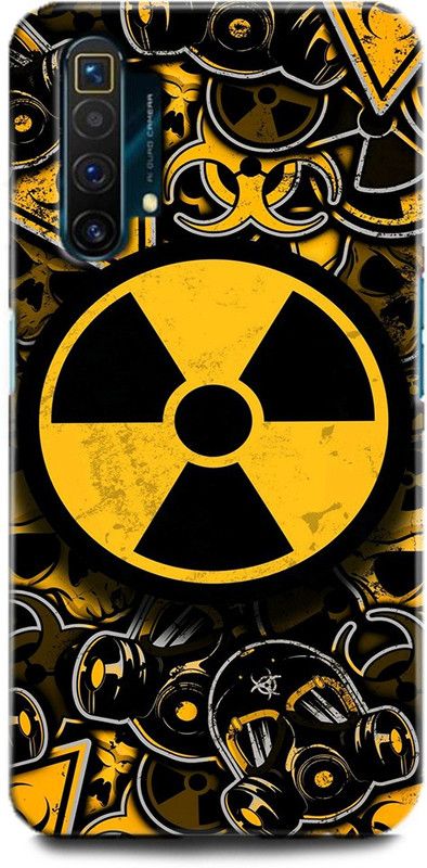 Afterglow Back Cover for Realme X3 REDIATION, SIGNS, SKULLS, PATTERN, GAS MASKS  (Multicolor, Shock Proof, Pack of: 1)