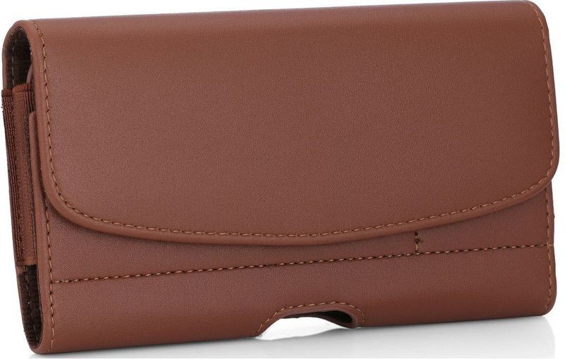 Bepak Flip Cover for Oppo A1k  (Brown, Holster)