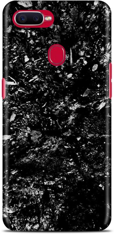 Sankee Back Cover for OPPO F9 Pro  (Black, Hard Case)