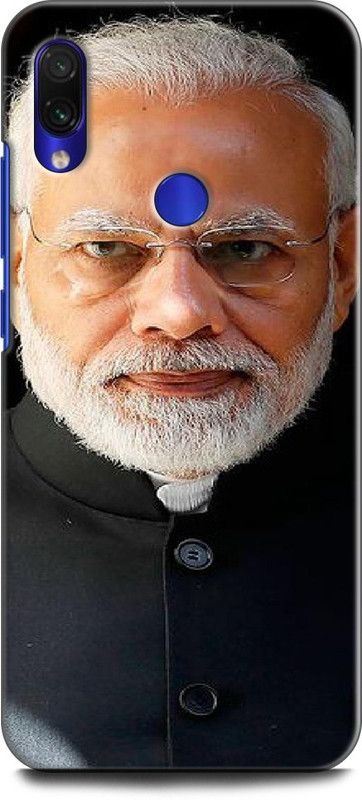 Wall Art Back Cover for Redmi Note 7 Pro NARENDRA MODI, PRIME MINISTER OF INDIA, BJP, PM, MODI JII  (Multicolor, Dual Protection, Pack of: 1)