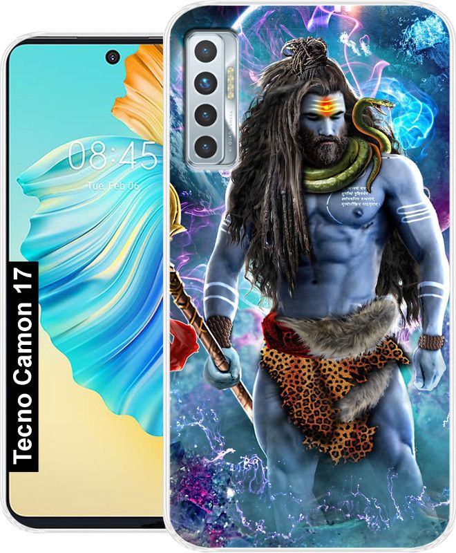 Cooldone Back Cover for Tecon Camon 17  (Multicolor, Grip Case, Silicon, Pack of: 1)