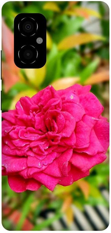 FRONK Back Cover for POCO M4 5G, MZB0BRWIN, RED, ROSE, ROSES, FLOWER  (Pink, Hard Case, Pack of: 1)