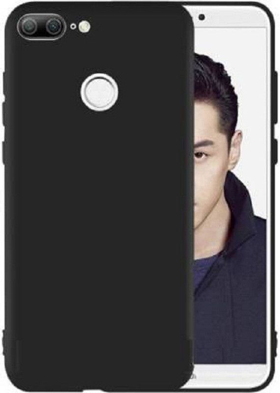 Value Back Cover for Honor 9N  (Black, Pack of: 1)