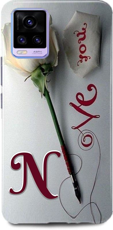 MP ARIES MOBILE COVER Back Cover for ViVO V20, V2025,N LOVES N NAME,N NAME, N LETTER, ALPHABET,N LOVE N NAME  (Multicolor, Hard Case, Pack of: 1)