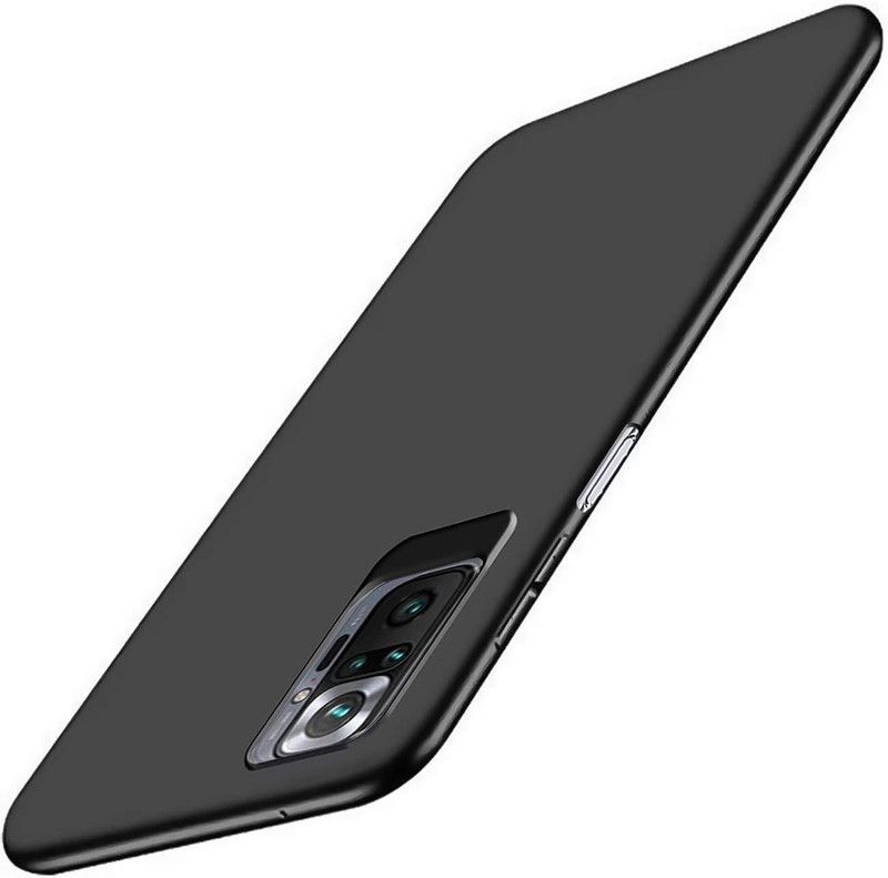 Synthesis Back Cover for Redmi Note 10  (Black, Shock Proof, Silicon, Pack of: 1)