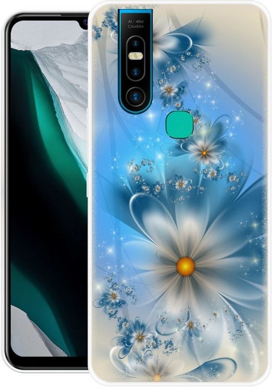 NEVYZAP Back Cover for Infinix S5 Pro  (Multicolor, Grip Case, Silicon, Pack of: 1)