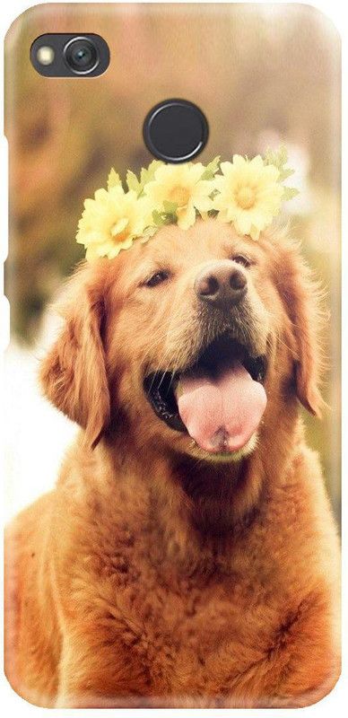 Smutty Back Cover for Mi Redmi 4 - Dog Print  (Multicolor, Hard Case, Pack of: 1)