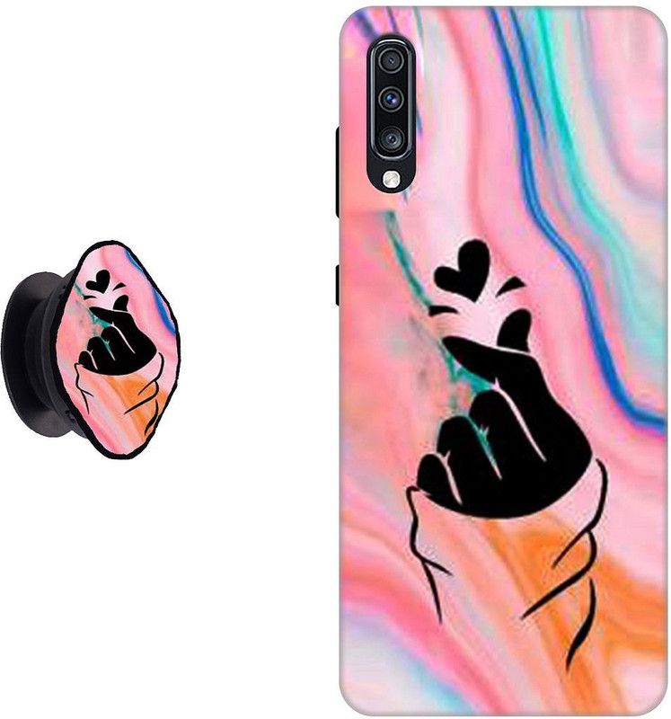 Hello Case Back Cover for Samsung Galaxy A7 2018 Edition  (Multicolor, Cases with Holder)