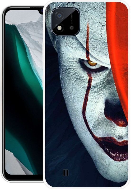 REALKING Back Cover for Realme C20, Realme C11 2021  (Multicolor, Grip Case, Silicon)
