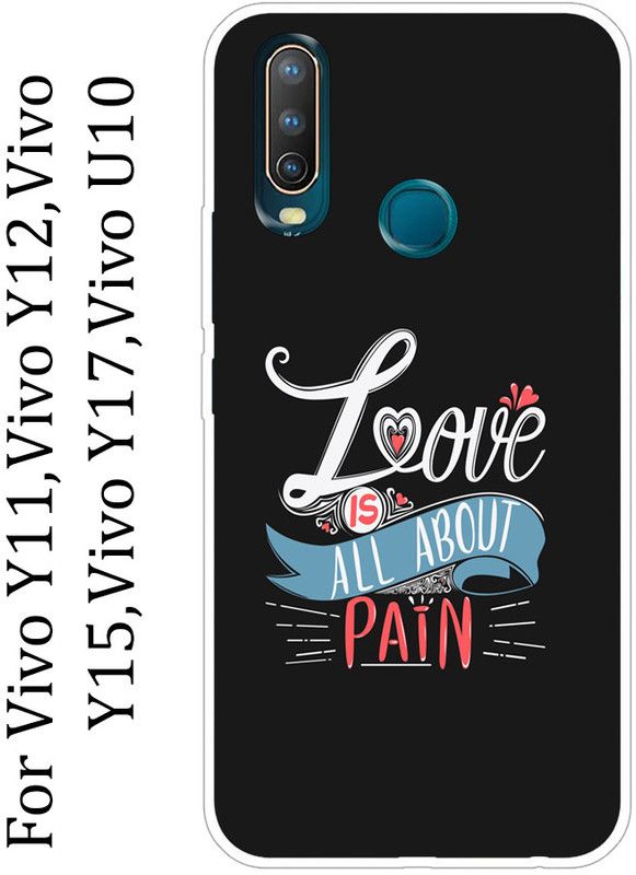 Anami Back Cover for vivo Y11, vivo Y12, vivo Y17, vivo U210  (Multicolor, Grip Case, Silicon)
