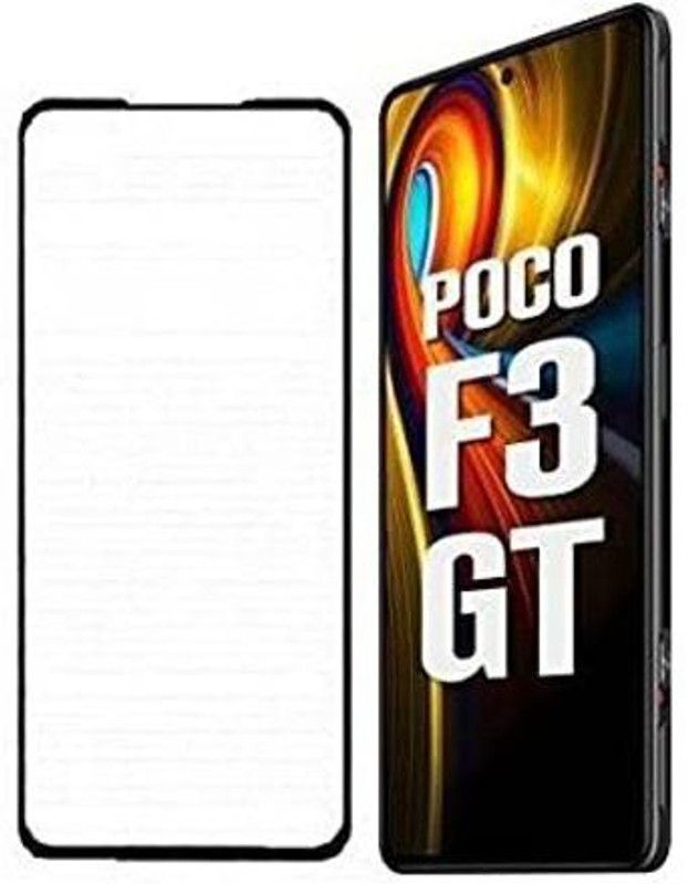 NEXZONE Edge To Edge Tempered Glass for Xiaomi Poco F3 GT  (Pack of 1)
