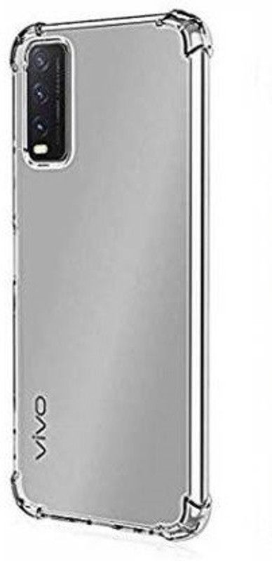 BRENZZ Back Cover for VIVO Y20T  (Transparent, Shock Proof, Silicon, Pack of: 1)