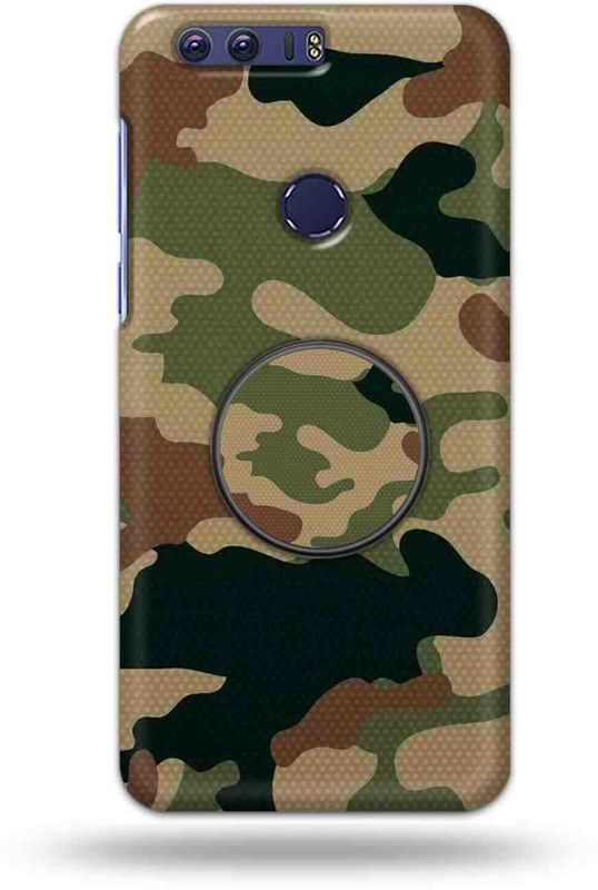 NDCOM Back Cover for Honor 8  (Multicolor, Cases with Holder, Pack of: 2)