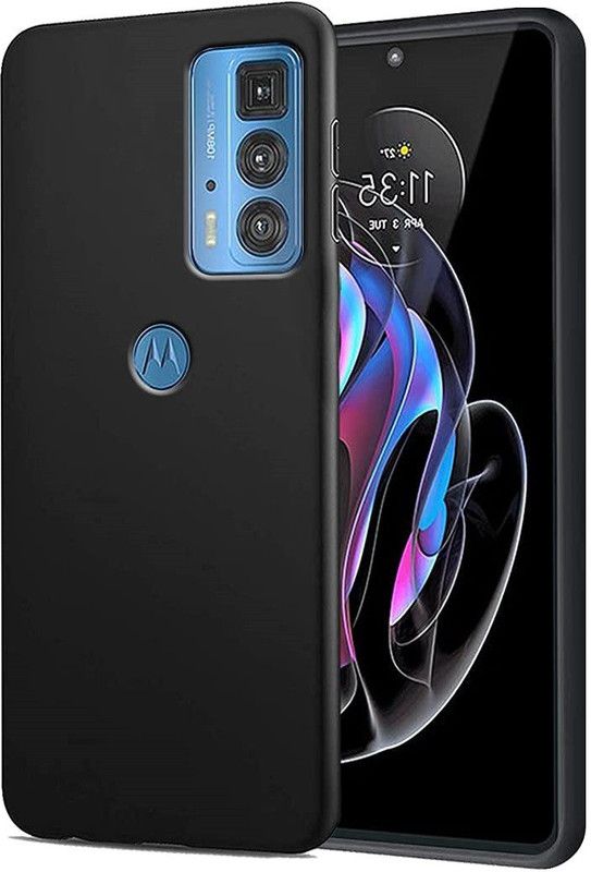 INFINITYWORLD Back Cover for MOTOROLA Edge 20  (Black, Shock Proof, Pack of: 1)