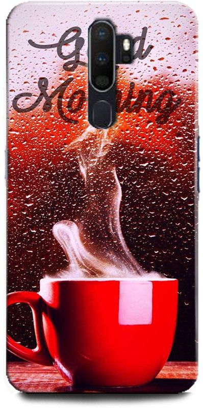 Afterglow Back Cover for OPPO A5 2020 GOOD MORING  (Multicolor, Shock Proof, Pack of: 1)