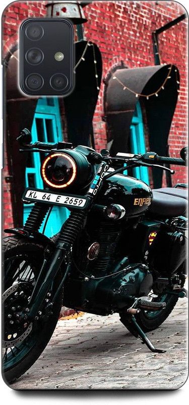 Afterglow Back Cover for SAMSUNG Galaxy A51 ROYAL ENFIELD, BULLET, BICK, DUGDUG  (Multicolor, Shock Proof, Pack of: 1)