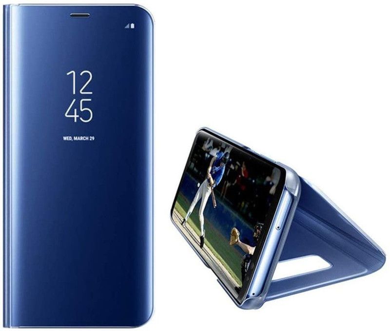 Elica Flip Cover for Samsung Galaxy A71  (Blue, Shock Proof, Pack of: 1)