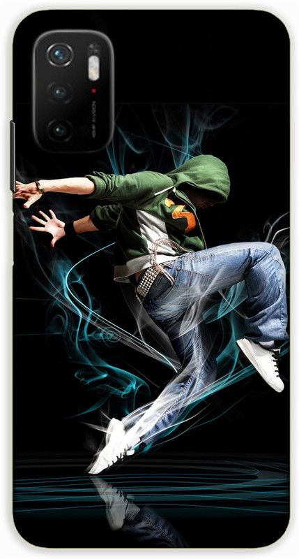 iprinto Back Cover for POCO M3 Pro, POCO M3 Pro 5G Dance Back Cover  (Black, Hard Case)