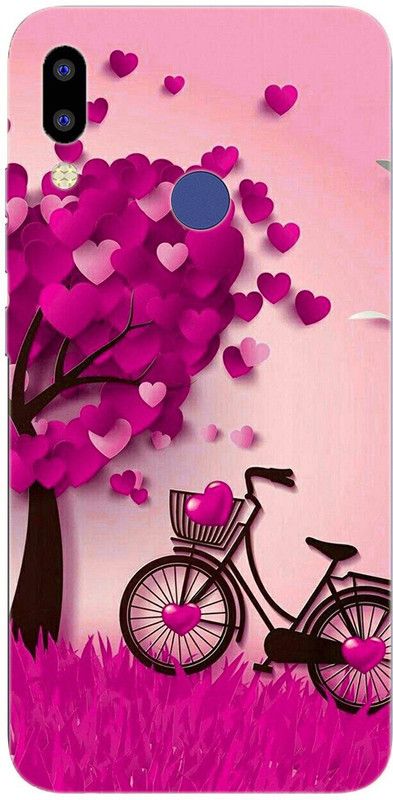METOO Back Cover for Tecno id3k, Love, Heart Design Back Cover_Print_415  (Multicolor, Dual Protection, Silicon, Pack of: 1)