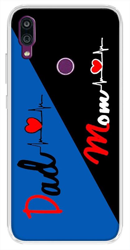 SWAGMYCASE Back Cover for Mi Redmi Note 7 Pro  (Multicolor, Silicon, Pack of: 1)